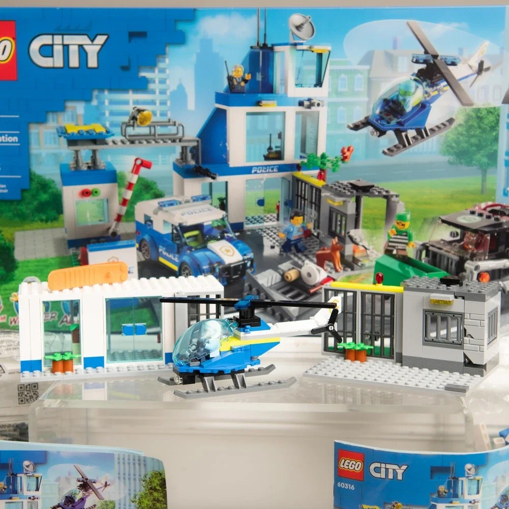 LEGO City Police Station 60316 Building Set 100% COMPLETE Building Blocks